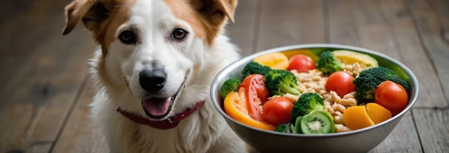 Alimentation naturelle ou bio pour chien